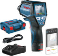 Bosch GIS 1000 Professional Infrarot-Thermometer GIS 1000 C 1x Akku 12V + Ladegerät, Akku-Betrieb, für gewerblichen Einsatz, 40 °C, 1000 °C