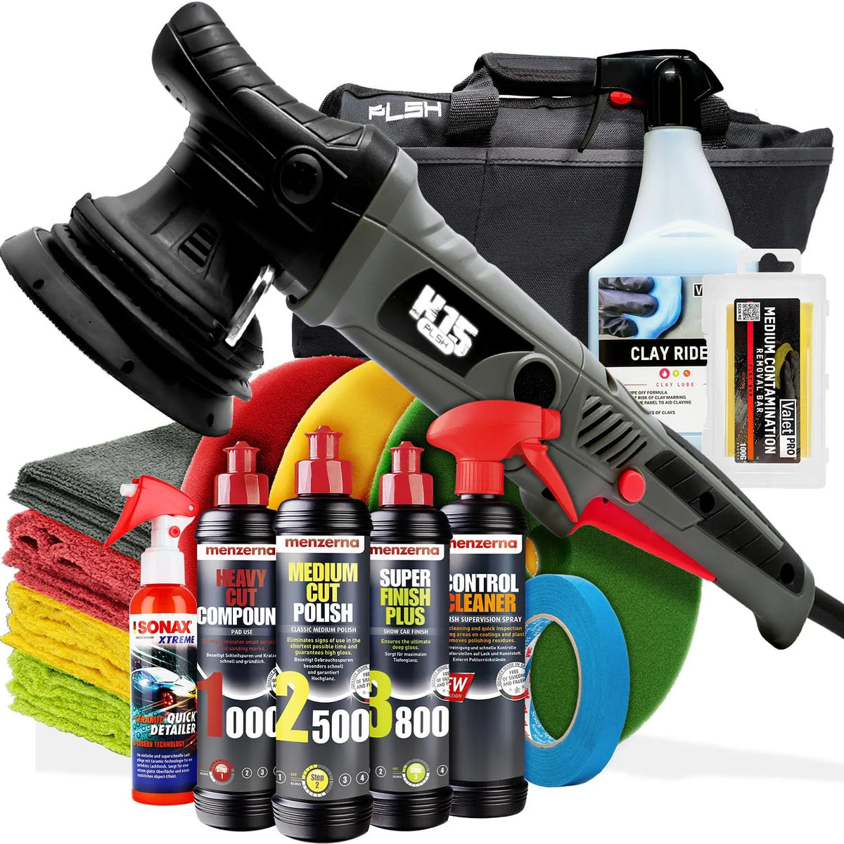 Poliermaschine und Elektropolierer – PLSH, 250ml, 500ml, für Fahrzeugpflege