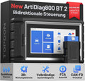 TOPDON ArtiDiag800 OBD2 ArtiDiag800 BT 2 OBD2 Diagnosegerät: Bluetooth-Konnektivität