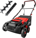 Vertikutierer – 2-in-1, 38 cm, für die Gartenpflege, grün
