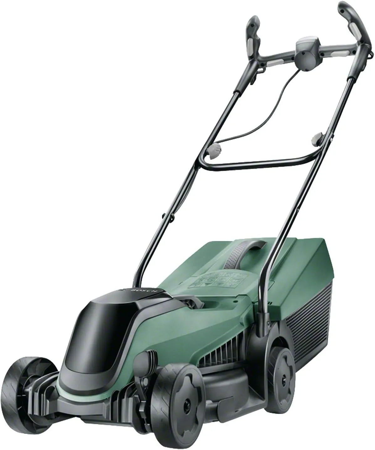 Bosch Rasenmäher: Akku-Betrieb, 34 cm, 300 m, für die Gartenpflege