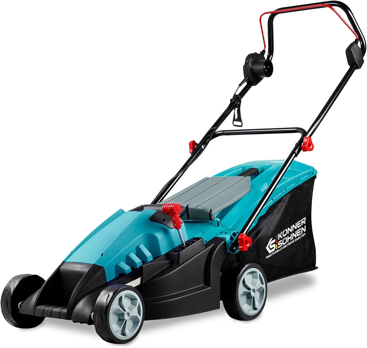 Rasenmäher: 380 mm, 65 mm, 50 l, 1400 W, für die Gartenpflege