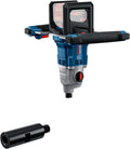 Bosch Professional 18V System Akku-Rührwerk zum gleichmäßigen Anmischen von Mörtel, Farbe und Baustoffmassen GRW 18V-160 inkl. 1x Verlängerung 7