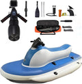 Elektrisches Schlauchboot Sommer-Jet-Ski mit 700W Motor und 16000mAh Akku, SUP Motor & Unterwasserscooter für Erwachsene und Kinder