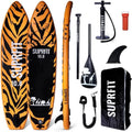 Aufblasbares SUP-Board Komplettset mit doppelter PVC-Schicht, bis 150 kg