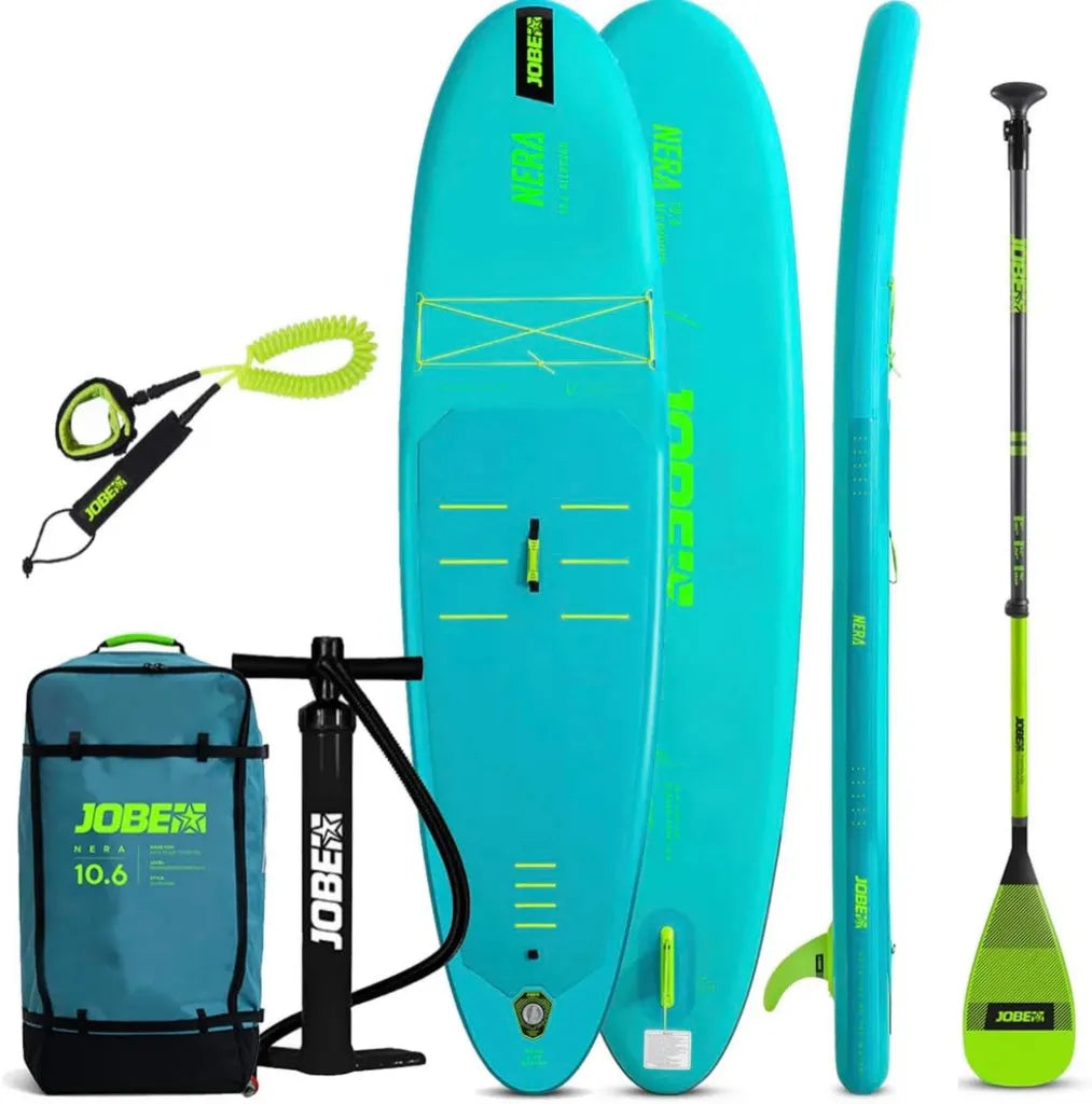 Jobe Aero Nera 10.6 SUP Board Set - Türkis/Grün
