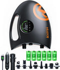 OutdoorMaster Shark 2S Elektrische SUP-Pumpe mit Akku, 20 PSI, Auto-Abschaltung, Typ-C Eingang, 8 Düsen, 88,8Wh