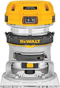 DeWalt D26200-QS D26200 Oberfräse für Nuten, Kantenbearbeitung und präzise Profile in Holz 850, 900 W