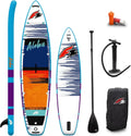 F2 Aufblasbares Stand Up Paddle Board Aloha - Verschiedene Größen - Rot