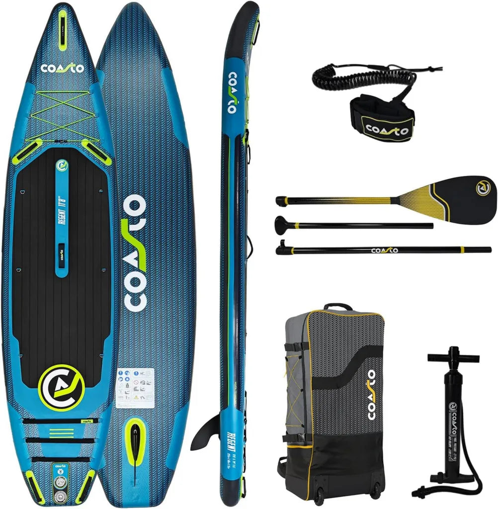 Coasto Regent 11'8 Aufblasbares SUP Board Set mit Zubehör, 365 l