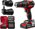 Einhell Bohrschrauber zum Bohren und zügigen Befestigen bei Montagearbeiten CD 18 Akku-Bohrschrauber TE-CD 18/45 3X-Li+22 Power X-Change 18 V