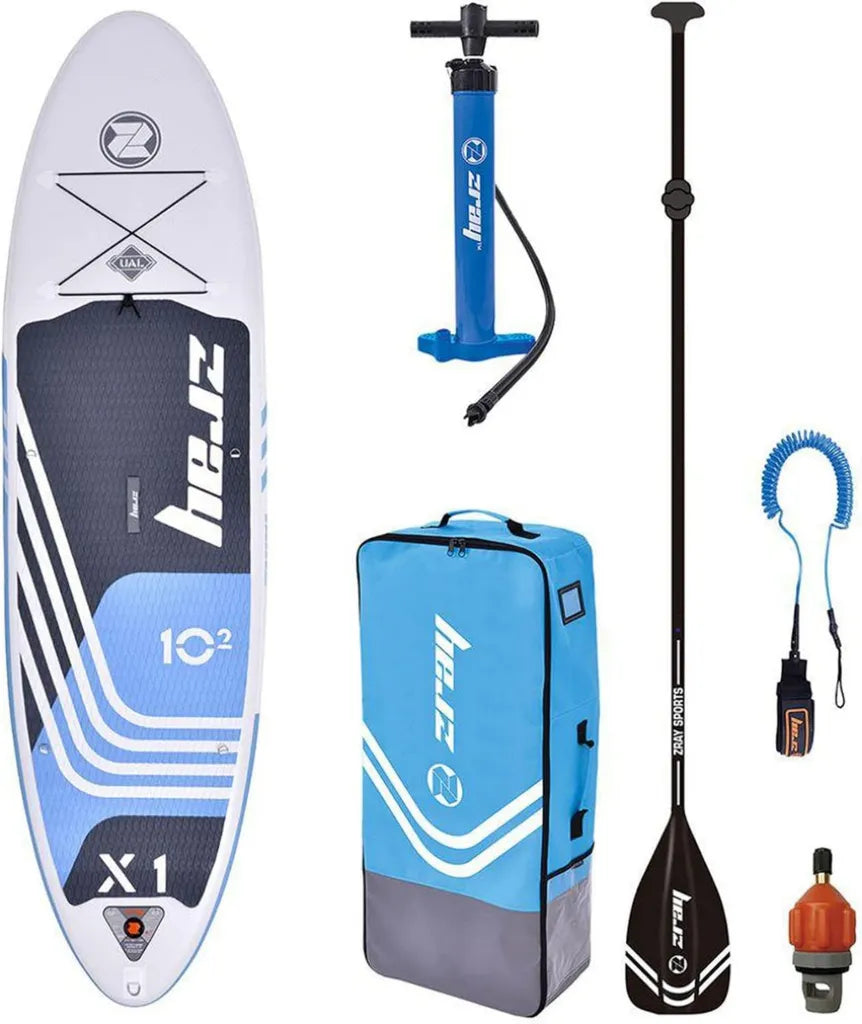 Zray X1-10.2 Aufblasbares Stand Up Paddle Board mit Paddel - 310cm