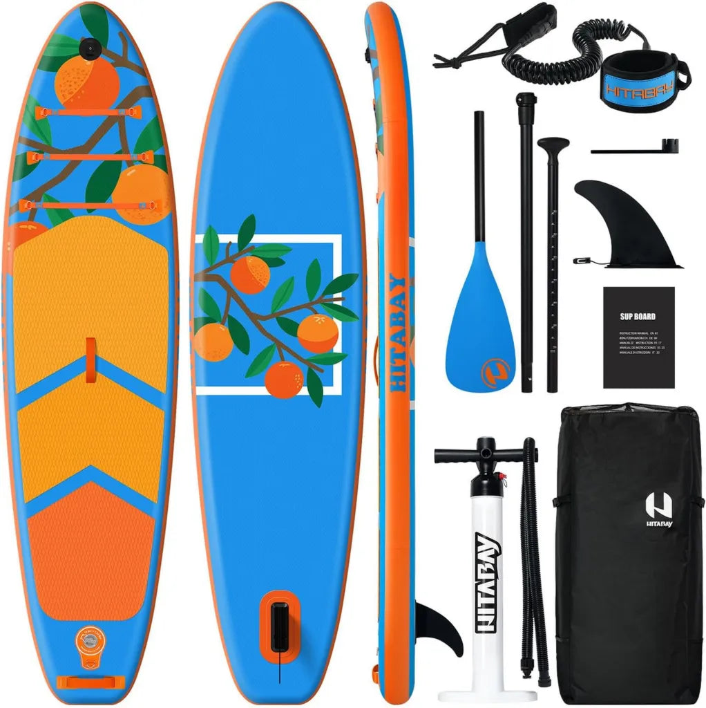 Aufblasbares SUP-Board Set 320cm/335cm für Erwachsene bis 150 kg, inkl. Zubehör, ideal für Anfänger