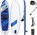 BESTWAY Hydro-Force Oceana aufblasbares SUP-Kajak-Set mit Zubehör, 305 x 84 x 12 cm