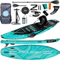 Aufblasbares SUP Board 2024 – Komplettes Set mit Rucksack, Paddel und Pumpe für Erwachsene