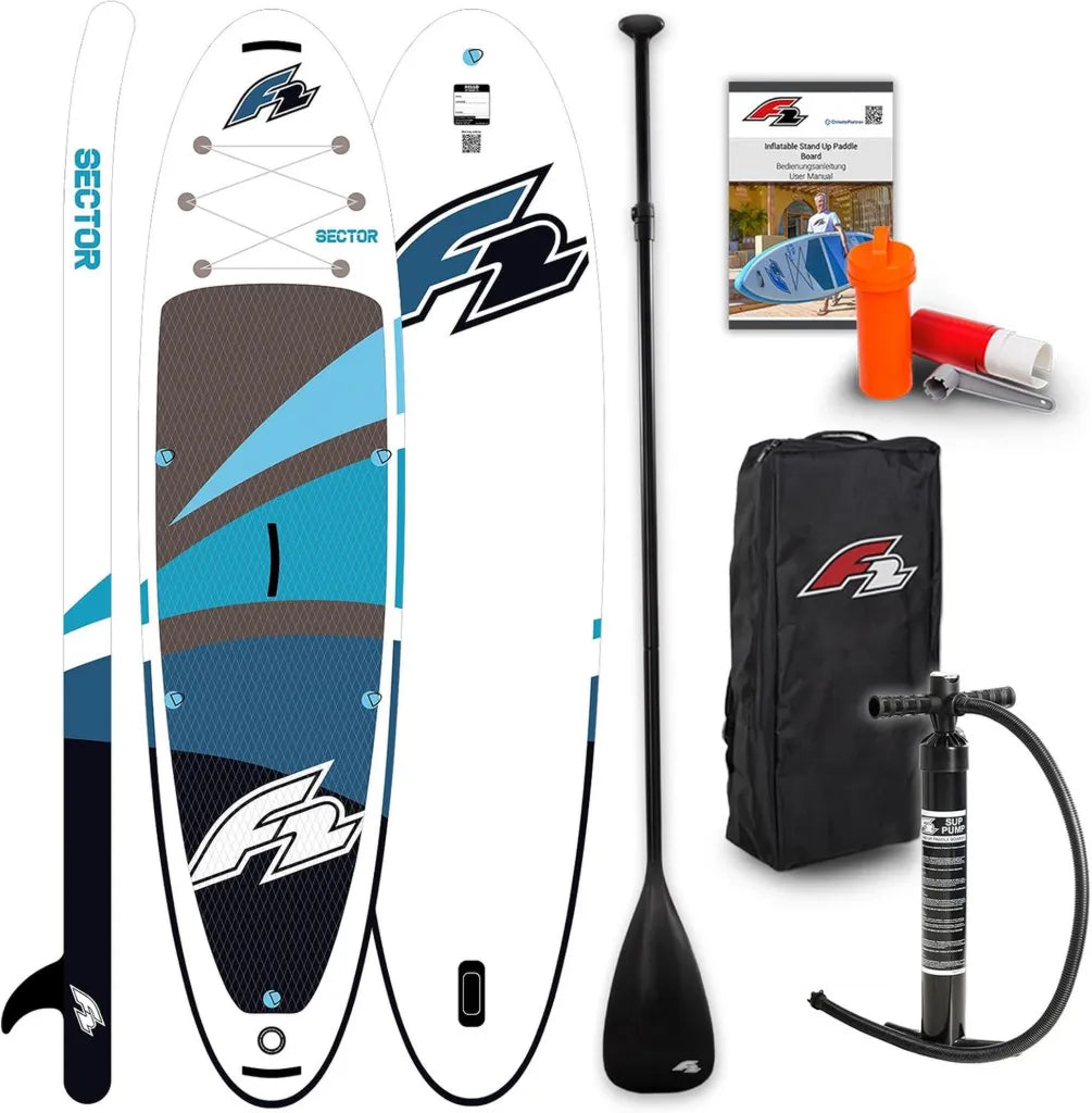 F2 SUP Stand Up Paddle Board in Blau - Verschiedene Größen verfügbar