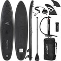 Allround SUP Board Set aufblasbar 320-350 cm mit Kajak-Sitz, Paddel, Pumpe, Rucksack und Leine