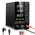 Regelbares DC-Labornetzgerät und Tischnetzteil, Schnellladefunktion, 18 W, 30 V, 10 A, mit Überstromschutz, mit Überspannungsschutz