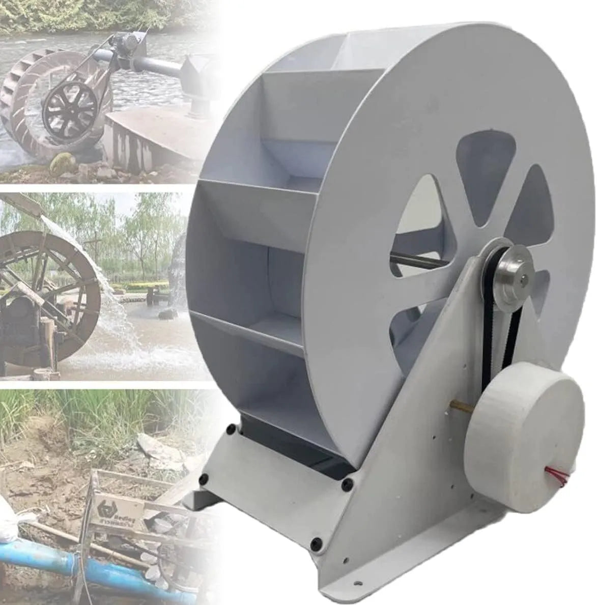 100w, Generator-Wasserrad - 100W Niedriggeschwindigkeits-Scheibentyp Stromerzeugung für Outdoor-Wind- und Wasserräder
