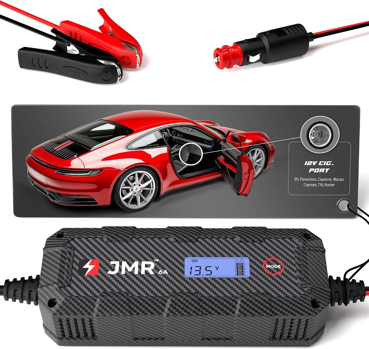 Intelligentes Batterieladegerät und Erhaltungsladegerät