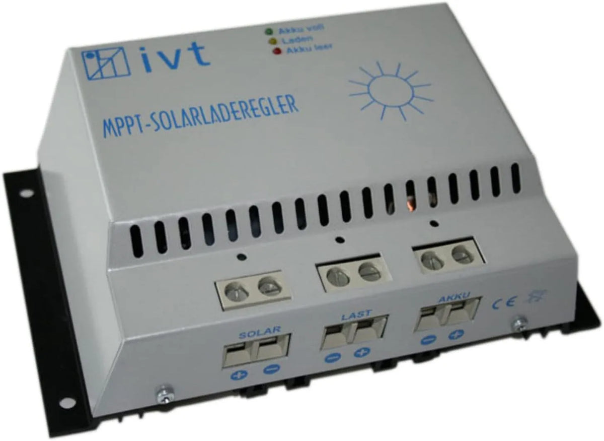 Solar-Laderegler und MPPT-Solarregler, solarbetrieben, 30A, mit MPPT-Regler