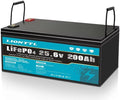 Lifepo4 LiFePO4-Batterie und Solar-Speicherbatterie, 200Ah, 24V, solarbetrieben, für Zyklenbetrieb