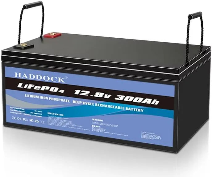 Batterien Lifepo4 LiFePO4-Batterie und Solar-Speicherbatterie, 300AH, 12V, für Camping und Wohnmobil, für Zyklenbetrieb