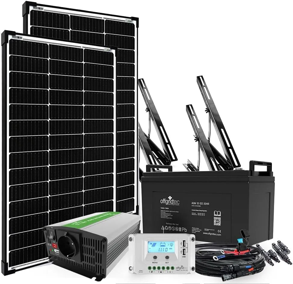 DC-AC-Wechselrichter und Spannungswandler, 200W, 500W, 100W, 12V, solarbetrieben, für Gartenbewässerung