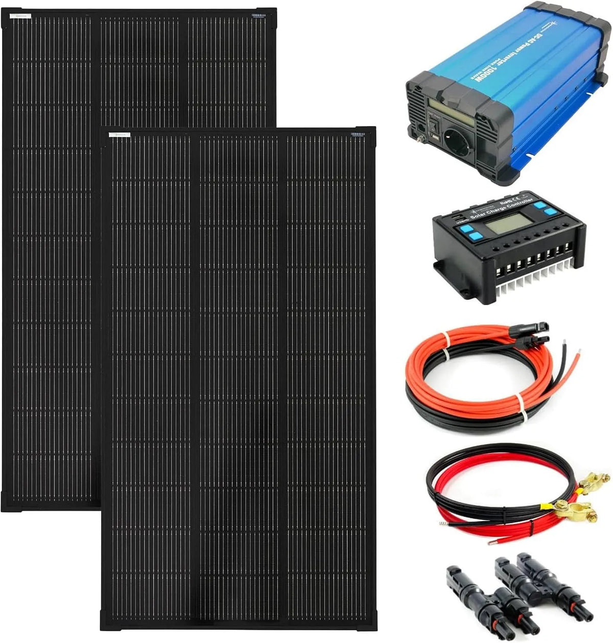 Solarmodul und Photovoltaikpanel, 1000W, 12V, 20A