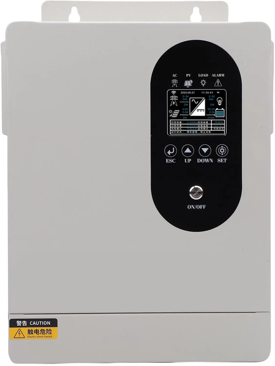 Hybrid-Solarwechselrichter und MPPT-Ladewechselrichter, 1600 W, 3200 W, 60 A, solarbetrieben, mit MPPT-Regler
