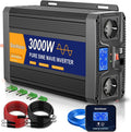 DC-AC-Wechselrichter und Spannungswandler, 3000W, 6000W, 12V, 230V, für Camping und Wohnmobil