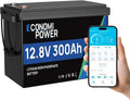 Lifepo4 LiFePO4-Batterie und Solar-Speicherbatterie, solarbetrieben, 300Ah, 3840Wh, 12V, 200A, mit BMS