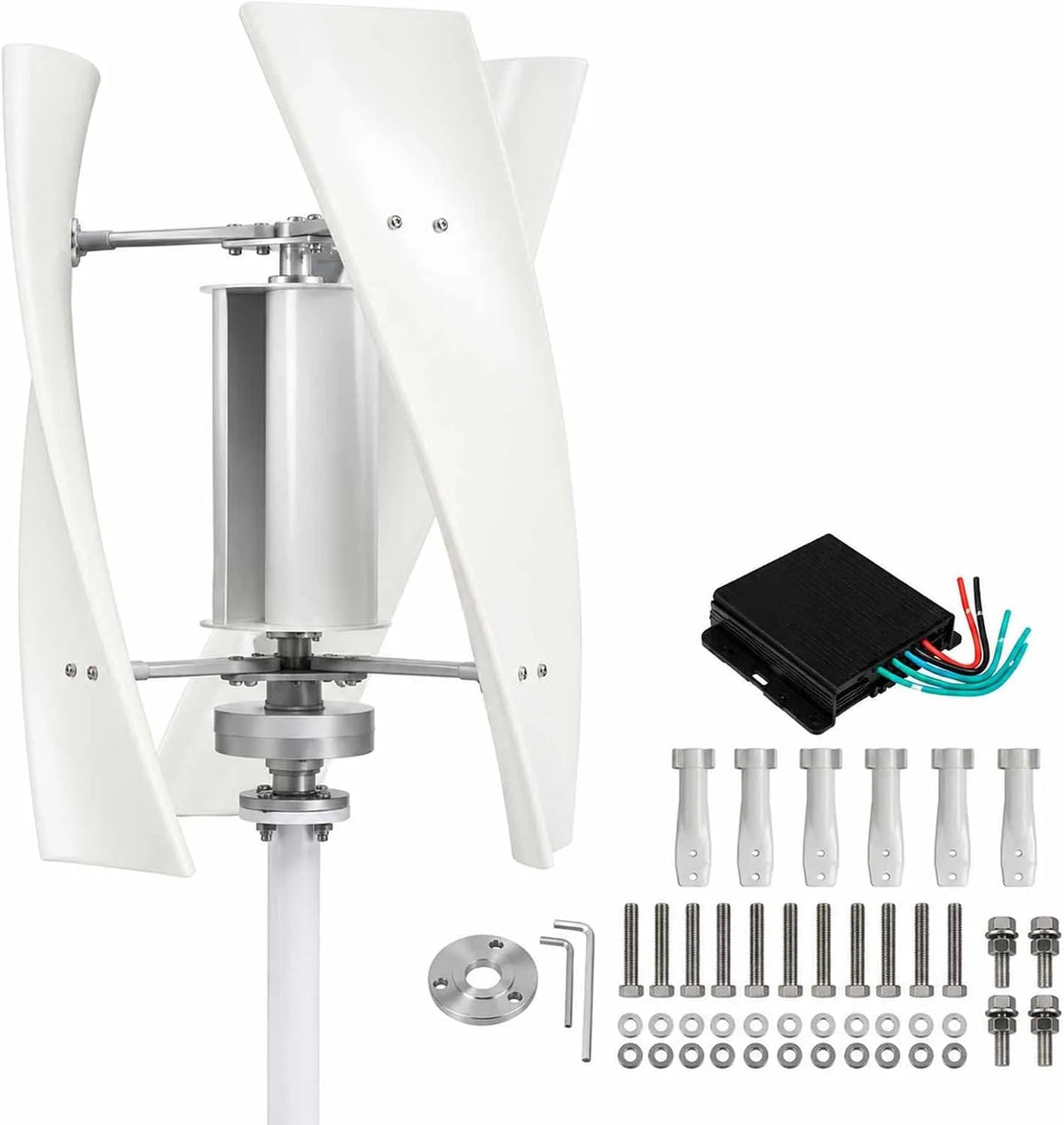 Windkraftanlage und Windgenerator, 12000W, für Gartenbewässerung