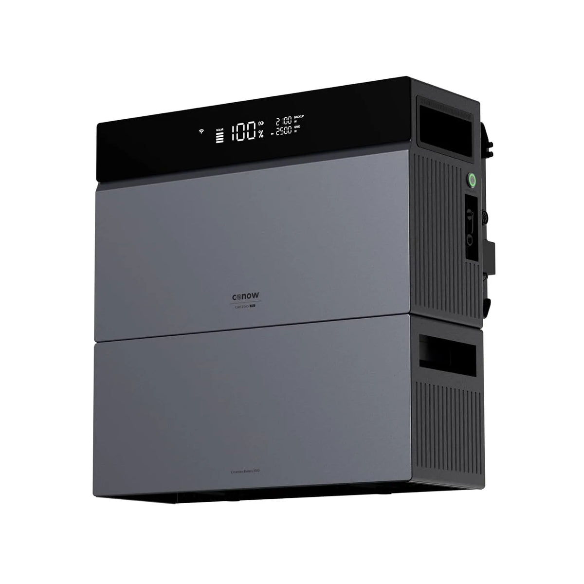 Balkonkraftwerk-Komplettset und Photovoltaiksystem, mit MPPT-Regler, 12kWh, 2600W, 2500W, 2048Wh