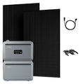 Growatt Balkonkraftwerk-Komplettset und Photovoltaiksystem, 1000W, 500W, bifazial, 4096Wh