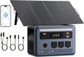 Tragbare Powerstation und Solargenerator, solarbetrieben, 1024Wh, 400W, 1800W, 3600W, mit App-Steuerung