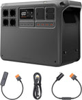 Tragbare Powerstation und Solargenerator, 2048 Wh, 3000 W, für Camping und Wohnmobil