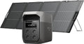 EcoFlow DELTA 3 Max tragbare Tragbare Powerstation und Solargenerator, 2048 Wh, 220W, 400 W, 500 W, solarbetrieben, bifazial