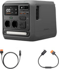 Tragbare Powerstation und Solargenerator, 1000 W, 12 V, für Camping und Wohnmobil