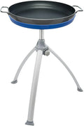 Cadac Paella Set 28-37mBar - Mit Ständer, Paella-Pfanne und Tasche - Schwarz/Grau/Blau
