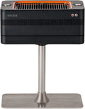 Everdure Fusion Holzkohlegrill mit Rotisserie und Schnellstart, abnehmbarer Standfuß, Graphit Schwarz