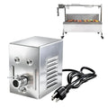 45W Grillspieß-Motor - Elektrischer Grillmotor aus Edelstahl für Schwein, Ziege, Huhn, ideal für BBQ, Camping und Outdoor-Partys