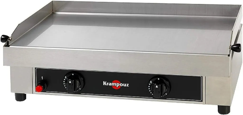 Elektrische Grillplatte von Krampouz – Große Plancha für vielseitiges Grillen
