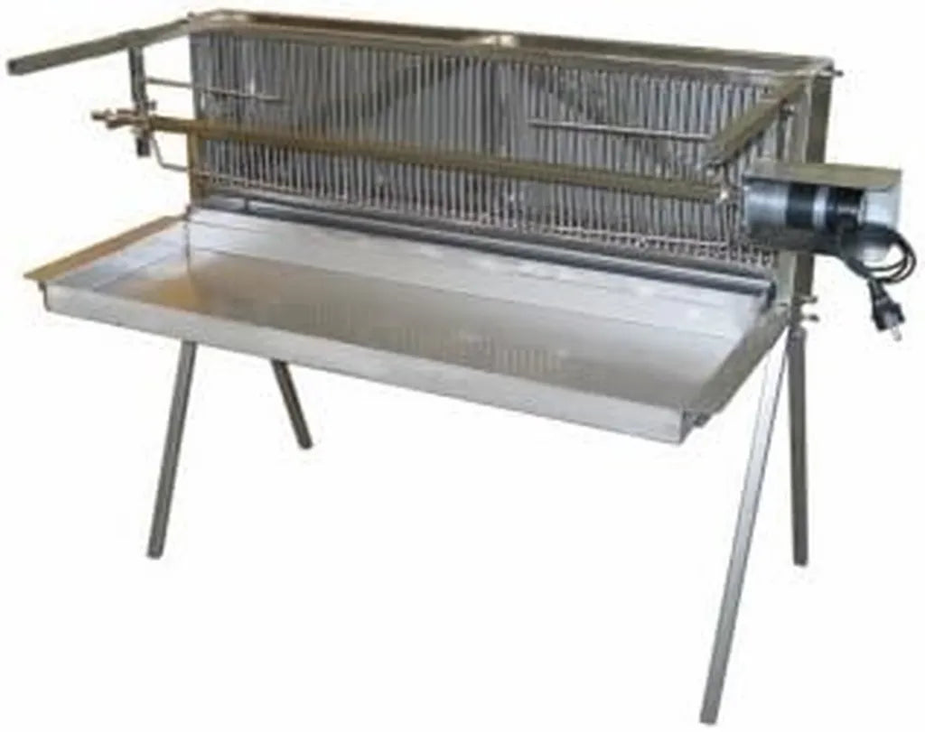 Professioneller Spanferkelgrill mit 1 m Länge – Robust und Effizient