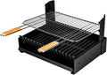 Somagic Höhenverstellbarer Holzkohlegrill - Stabiler Standgrill