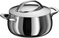 BergHOFF Edelstahl Kochtopf 20cm mit Deckel – Induktionsgeeignet & Ofenfest – Perfekt für alle Herdarten