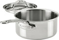 Hestan ProBond Luxe Stielkasserolle mit Deckel, dreilagiger Edelstahl, induktionsgeeignet und ofenfest