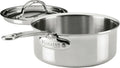Hestan ProBond Luxe Stielkasserolle, dreifach verkleideter Edelstahl, induktionsgeeignet