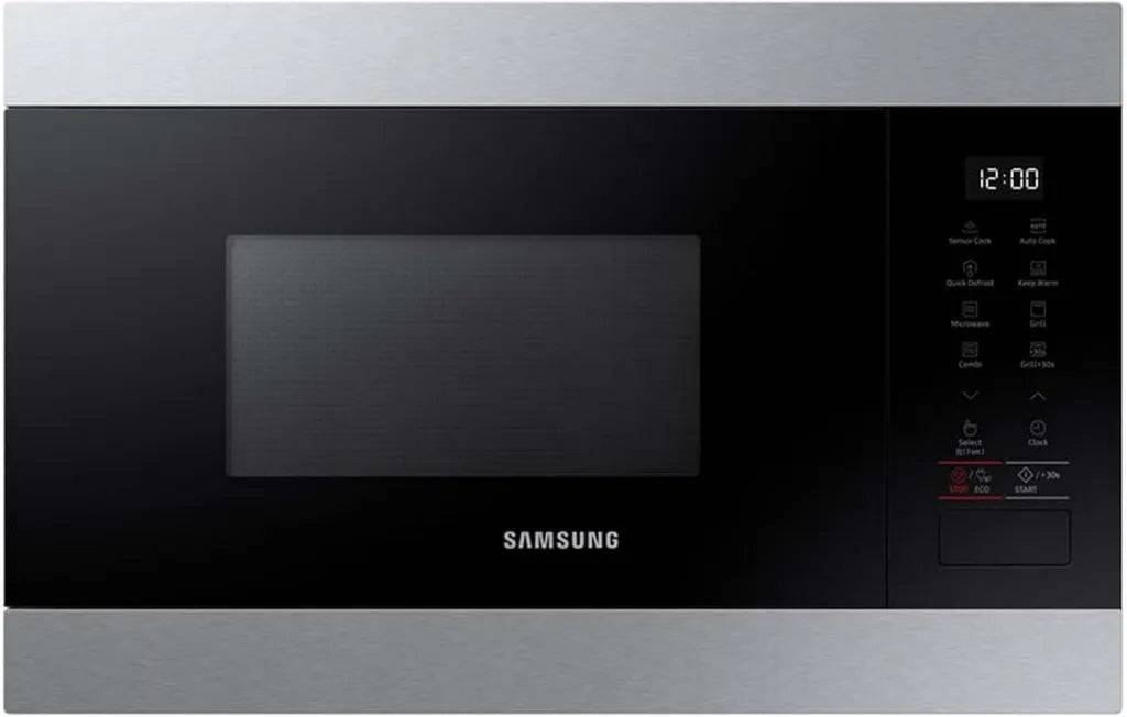 Samsung Einbau-Mikrowelle mit Grill, 22 l, Smart Sensor, Edelstahl