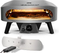Großer Outdoor-Gaspizzaofen 17' für Familienpizzen - Inkl. Gasschlauch, Regler & 8,0 kW Leistung